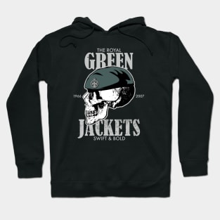 Royal Green Jackets (distressed) Hoodie